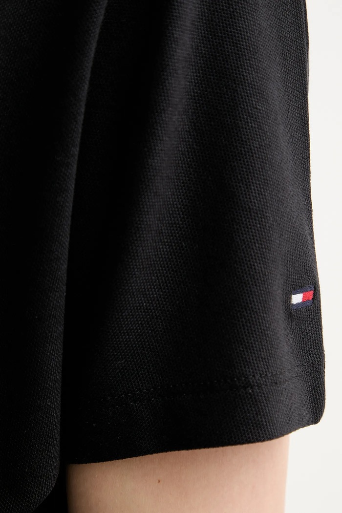 Tričko Tommy Hilfiger WW0WW46114 čierna