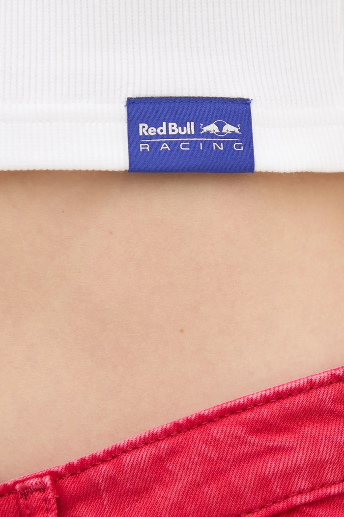 Top Red Bull Racing x Pepe Jeans LOGO CROP TANK RL500002 bež