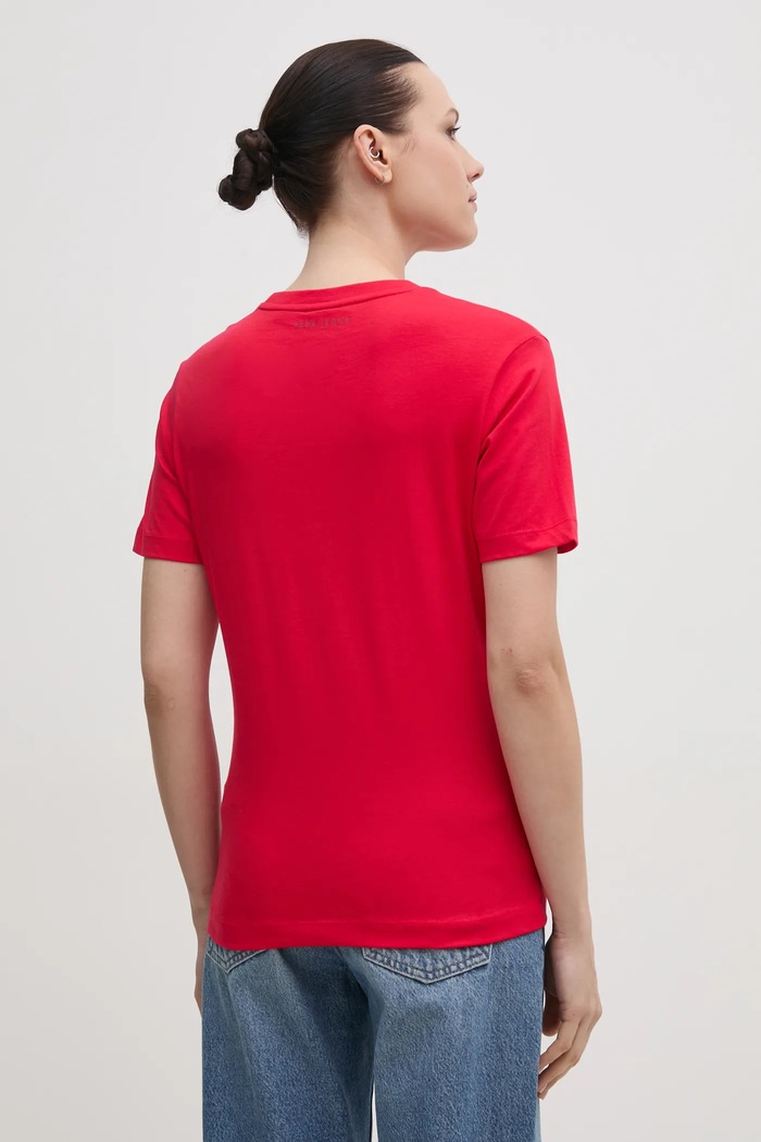 Oblečení Bavlněné tričko Red Bull Racing x Pepe Jeans STANDARD FIT TEE RL500004 červená