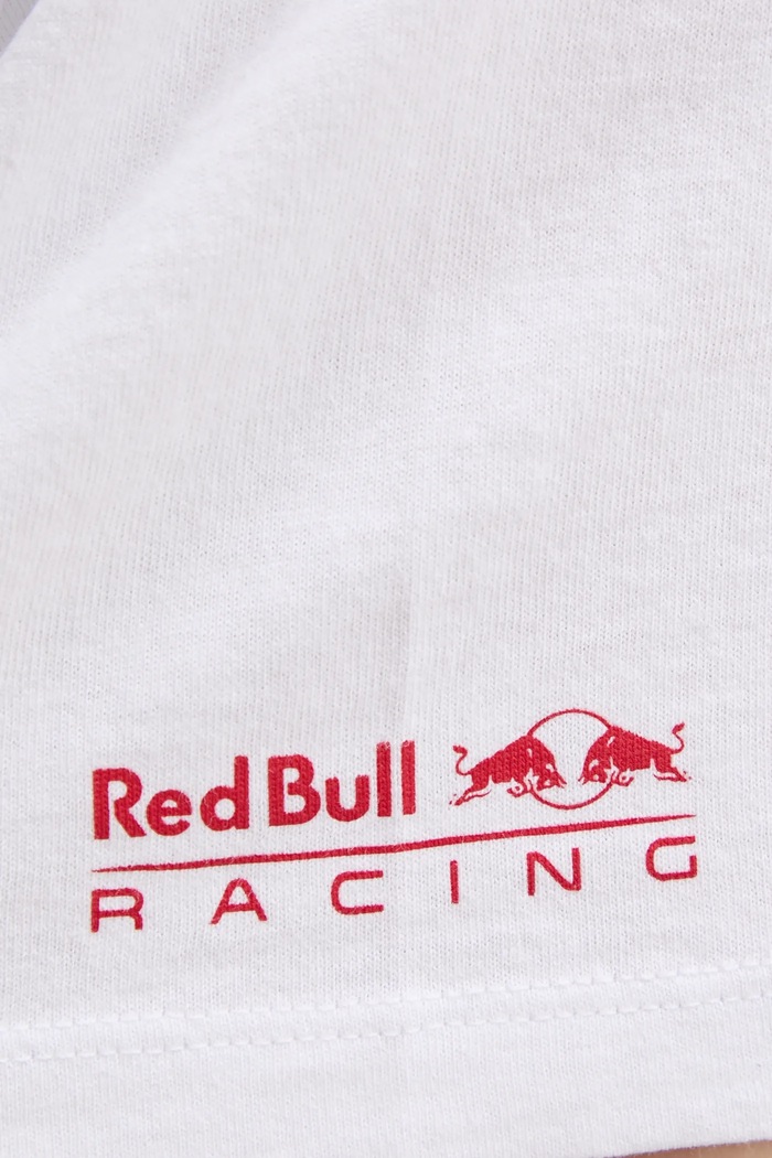 Bavlněné tričko Red Bull Racing x Pepe Jeans CLUB TEE 2 RL500012 bílá