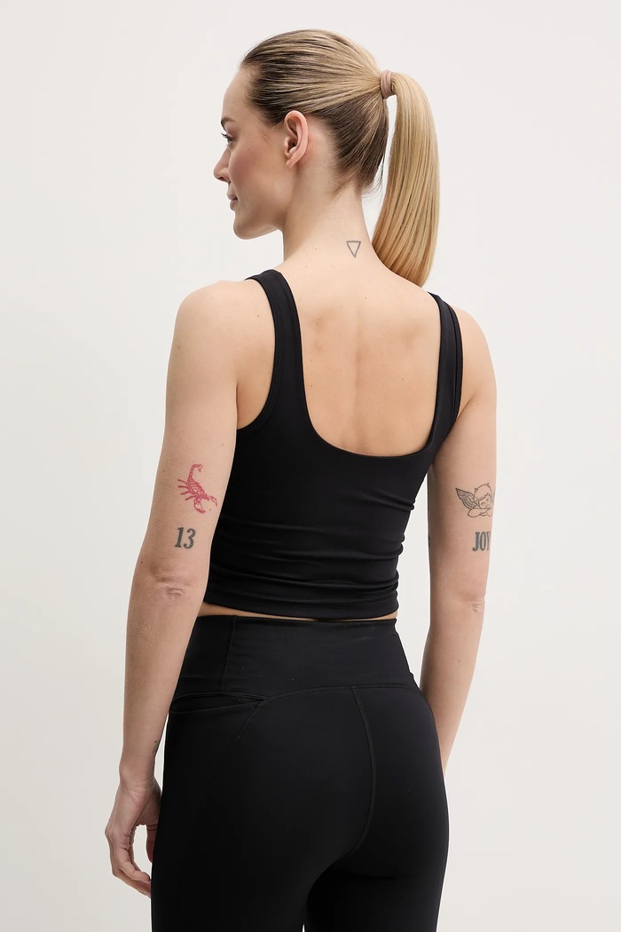 Odzież Under Armour crop top damski 6007656 czarny
