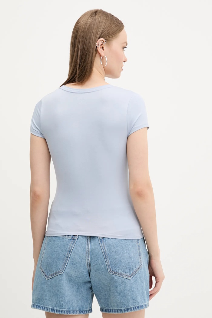 Oblečenie Tričko Hollister Co. KI339.5044.210 modrá