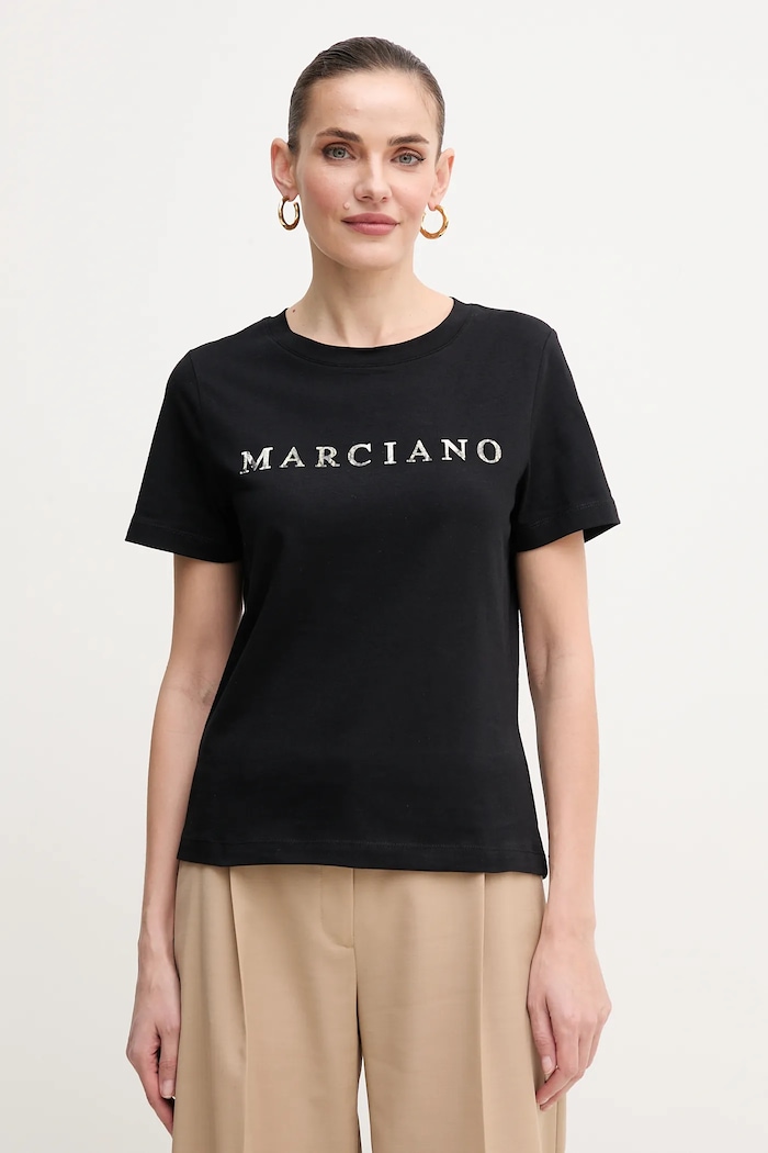 Тениска Marciano by Guess CANDY стандартна черен 5GGI00.6008A
