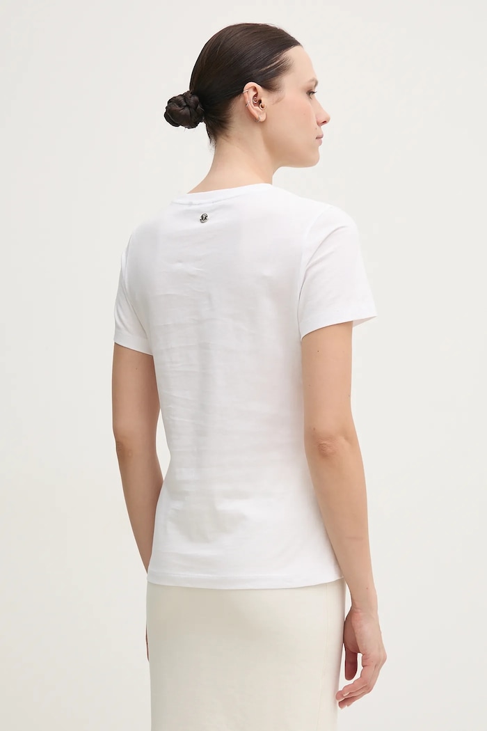 Odzież Joop! t-shirt bawełniany 30046238 biały
