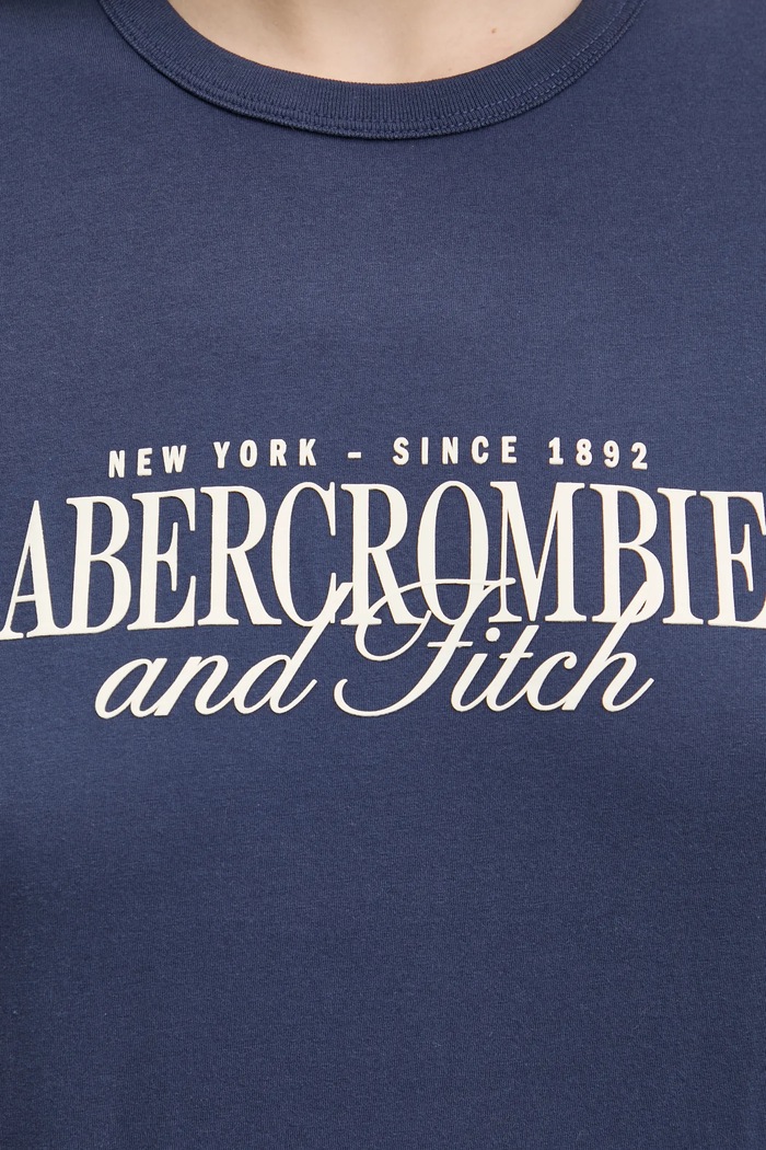Abercrombie & Fitch t-shirt bawełniany KI185.5058.205 granatowy