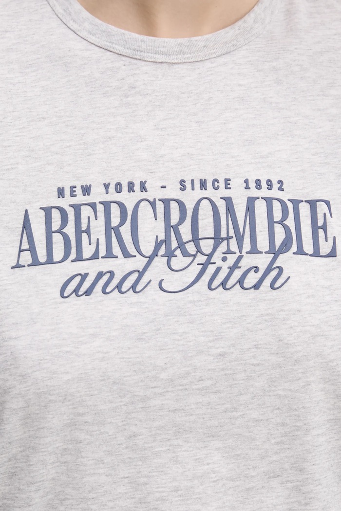 Abercrombie & Fitch t-shirt bawełniany KI185.5058.912 szary