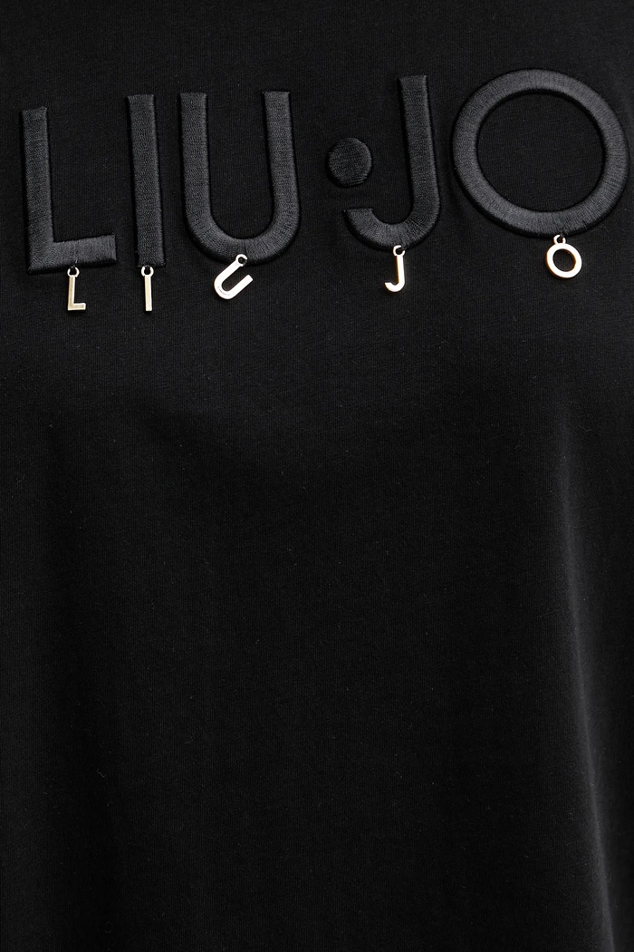 Liu Jo tricou din bumbac WA5007.JS923 negru