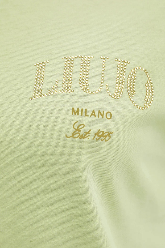 Liu Jo t-shirt in cotone WA5144.JS923 verde