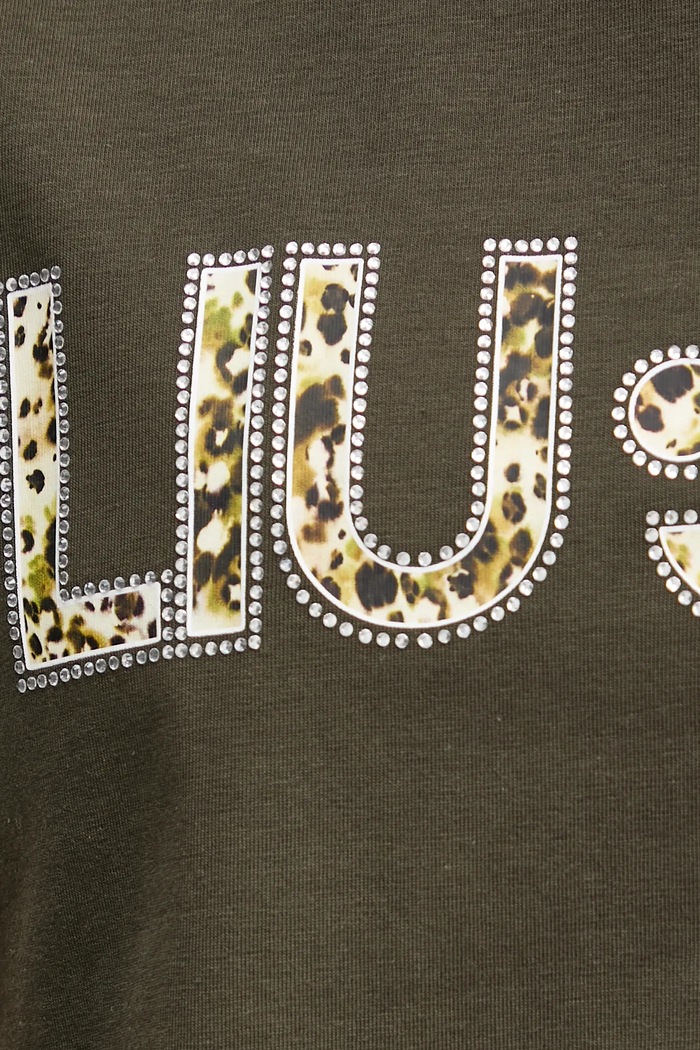 Liu Jo t-shirt VA5154.JS003 zielony