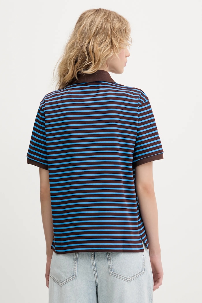 Îmbrăcăminte Miss Sixty Polo de bumbac 6S2SJ0590J albastru