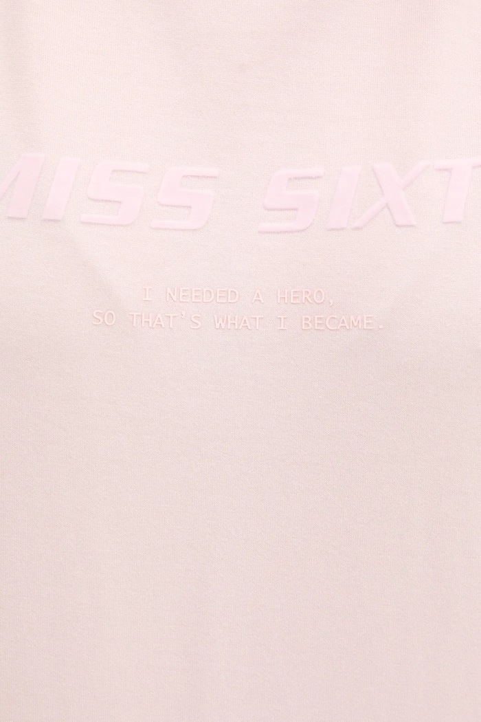 Miss Sixty t-shirt bawełniany 6S2SJ76100 różowy