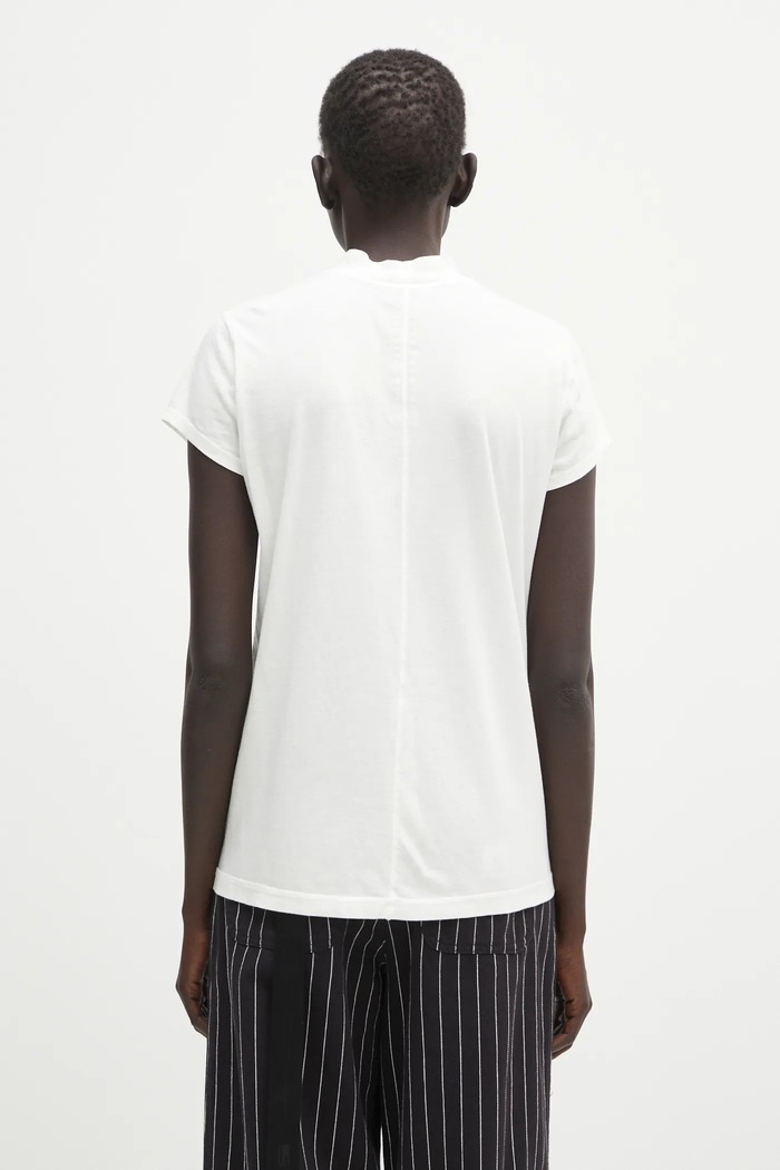 Odjeća Pamučna majica Rick Owens DRKSHDW Small Level T DS01E3208.RNEP5 bijela