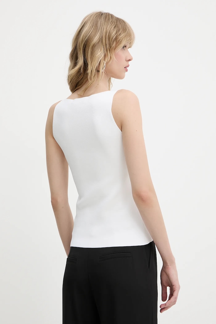 Îmbrăcăminte Karl Lagerfeld Top A2W18017 alb