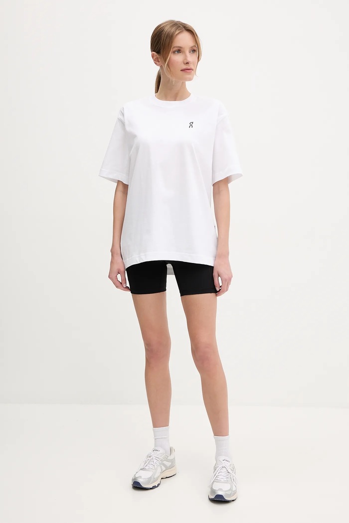 On tricou Club 1WE10060069 alb AW25