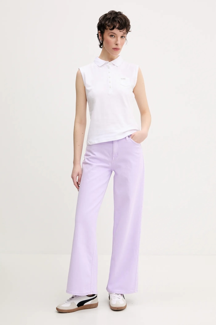 Guess Jeans top W5GP24.KCYR1 bianco SS25