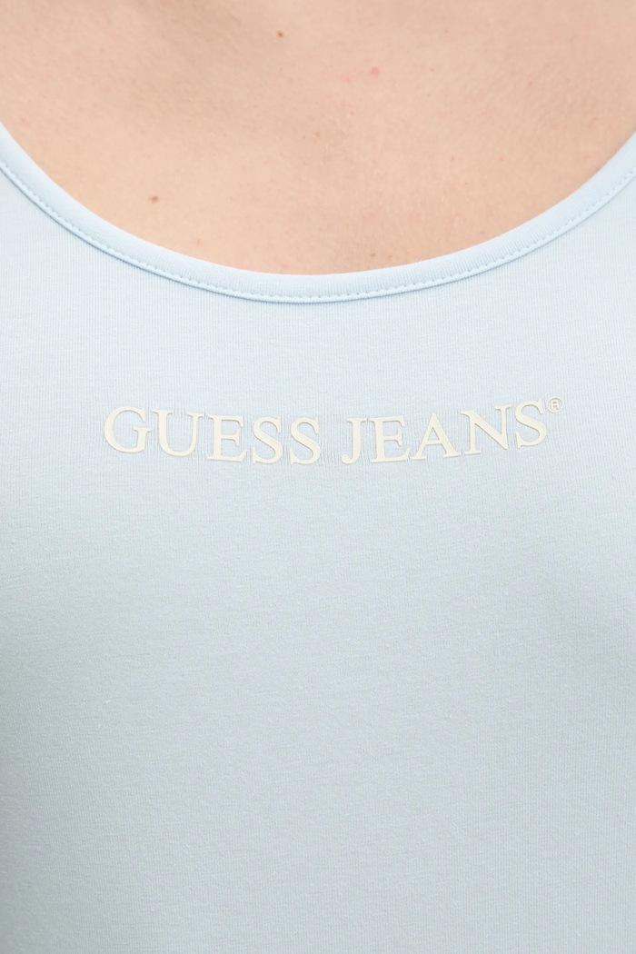 Тениска Guess Jeans W5GP25.J1314 син