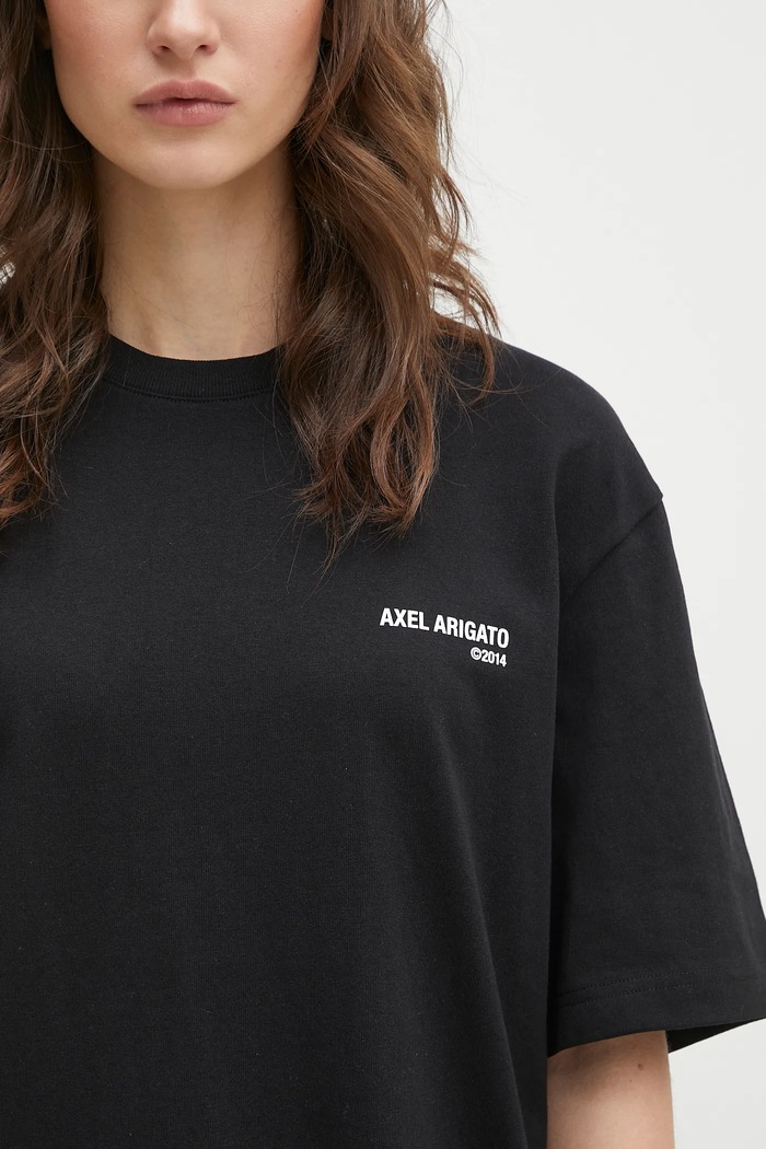 Бавовняна футболка Axel Arigato Legacy T-Shirt чорний A2215003