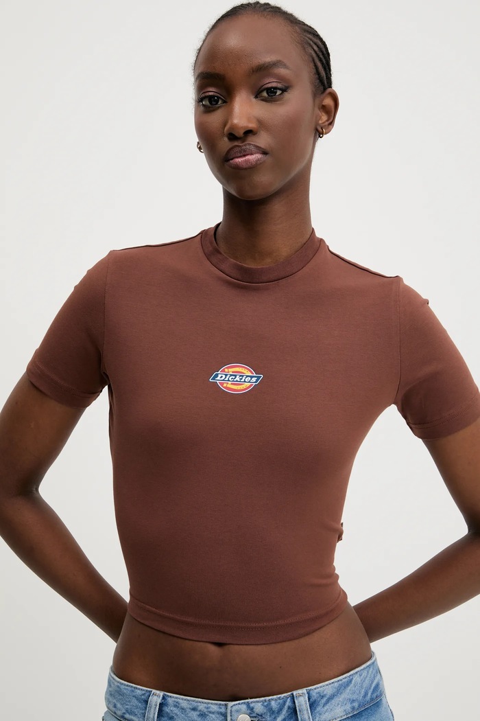 Tričko Dickies hnedá DK0A4XPOK471