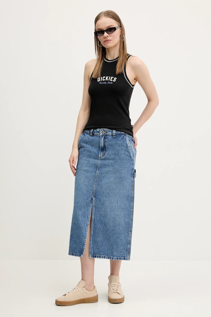 Top Dickies DK0A4Z8GBLK1 crna SS25