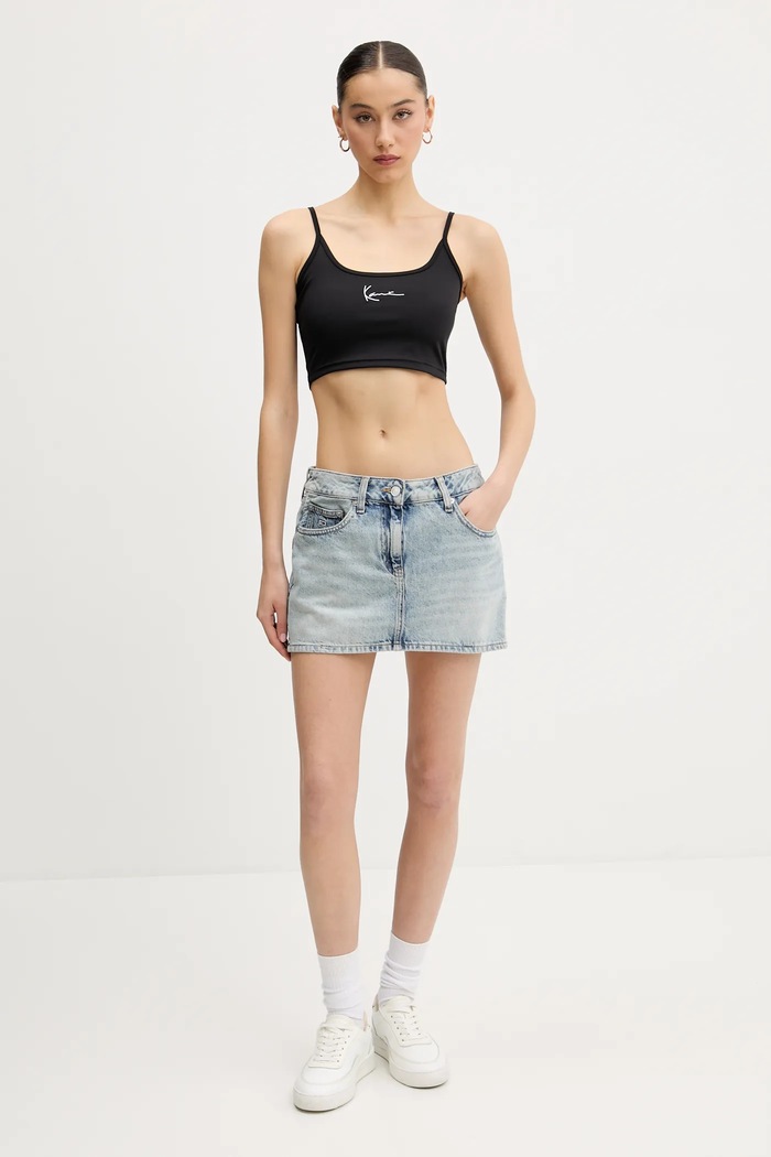 Karl Kani Top 6131297 negru SS25