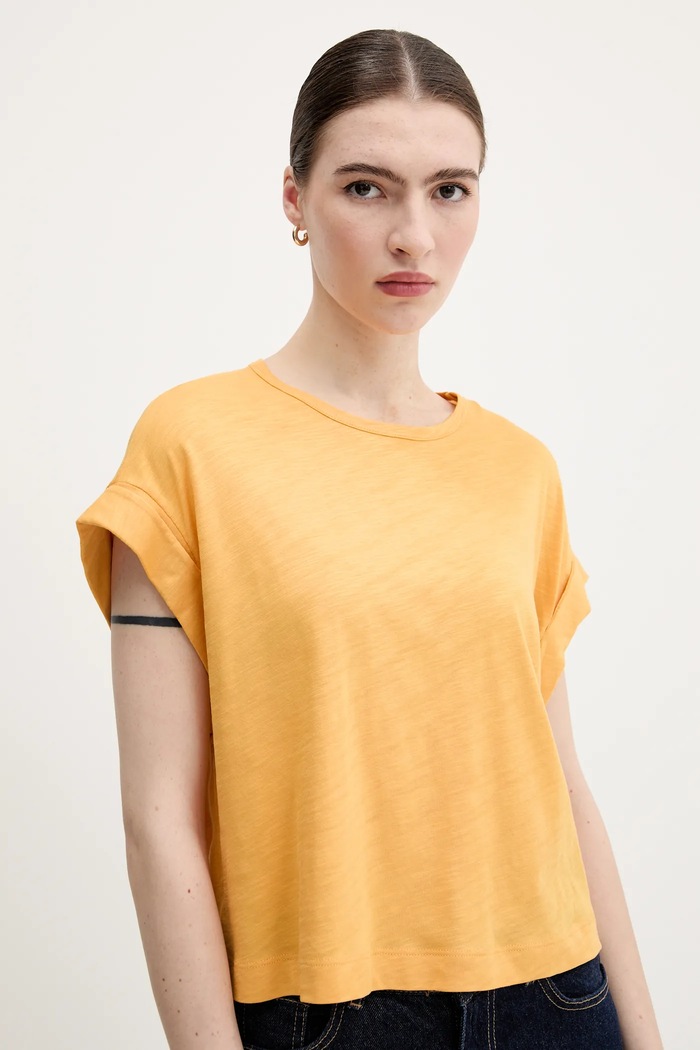 United Colors of Benetton t-shirt giallo 3KMTD10A9