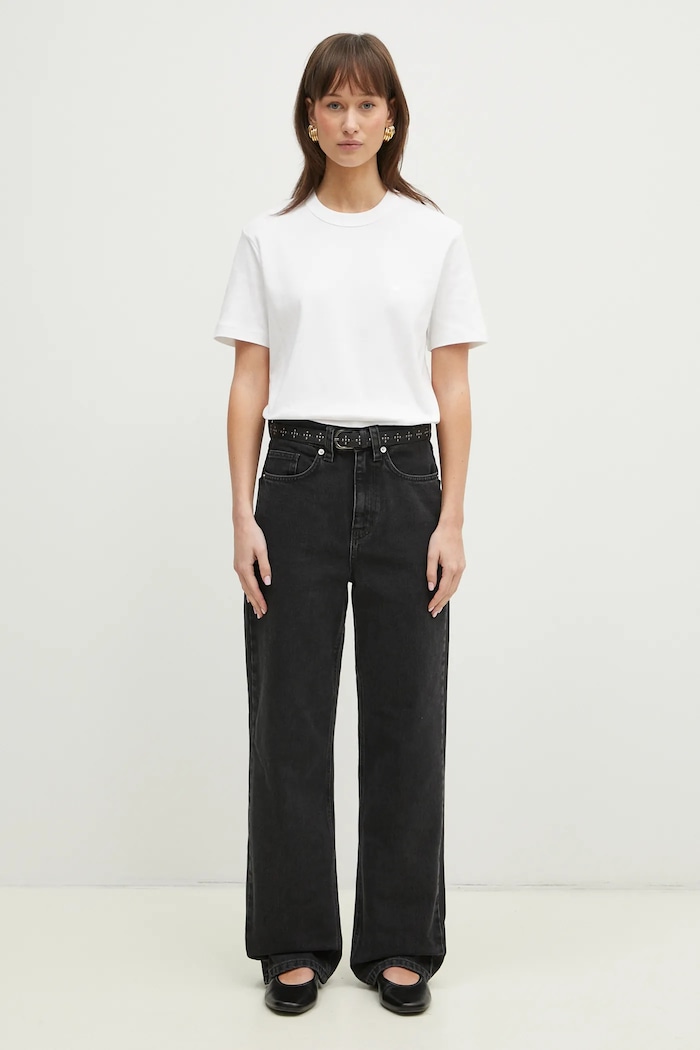 Carhartt WIP cotton t-shirt S/S Luca T-Shirt I034633.02XX white