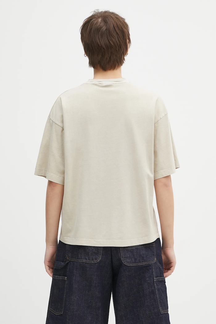 Clothing Carhartt WIP cotton t-shirt S/S Nelson T-Shirt I033051.2LPGD beige