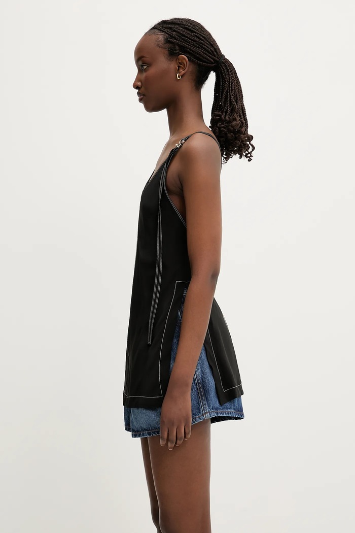 Sportmax top Waser 2512161032600 nero SS25
