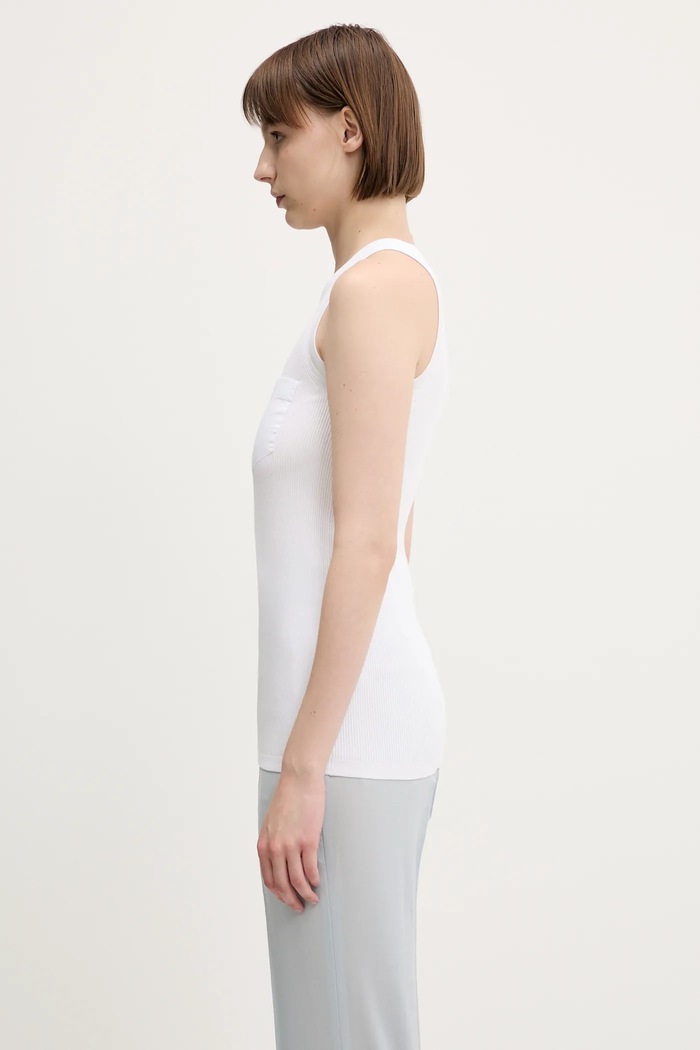 Sportmax top Aia 2512361072600 white SS25