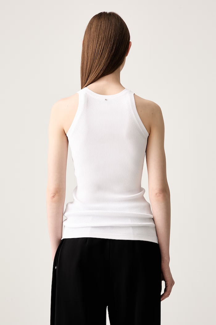 Дрехи Sportmax Aia топ с вискоза дамски 2512361072600 бял