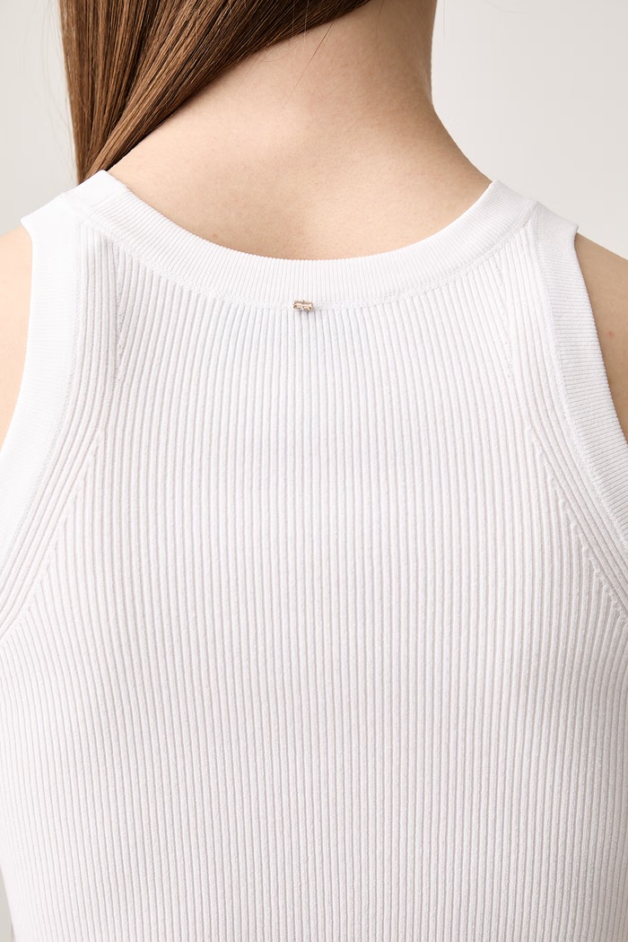 Sportmax Aia top s viskozom za žene 2512361072600 bijela
