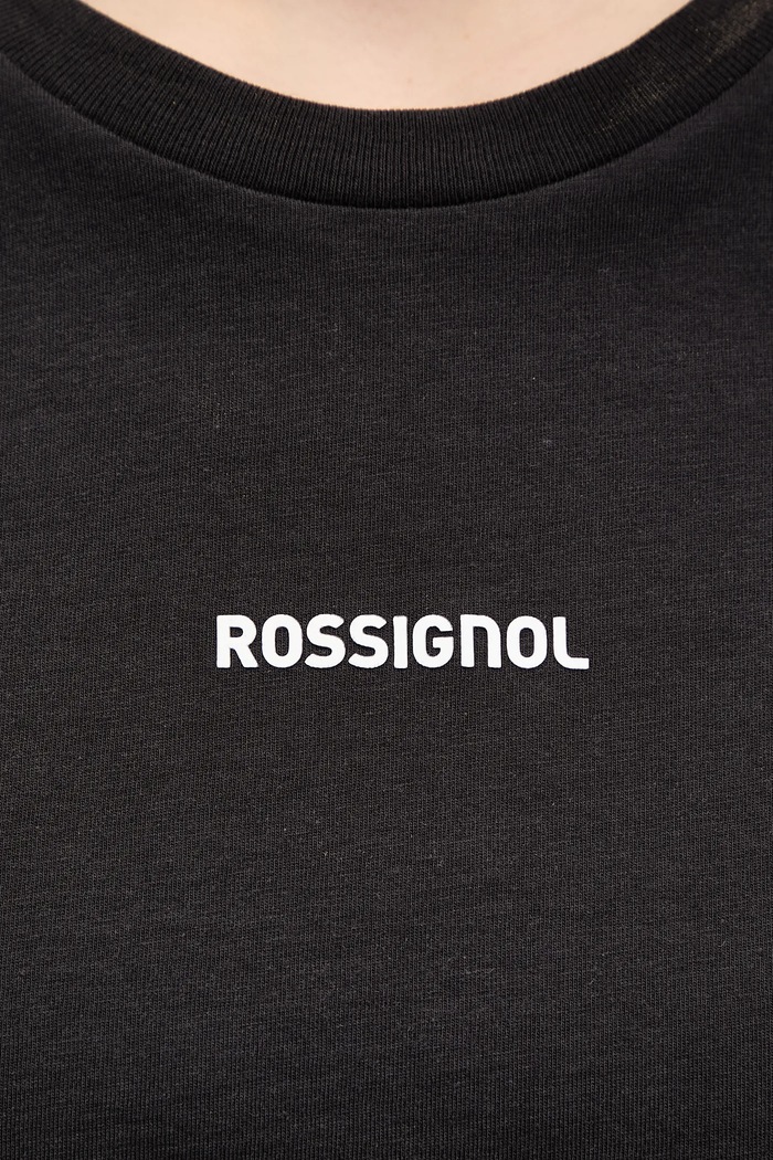 Rossignol t-shirt bawełniany Presset RLNWY14 czarny