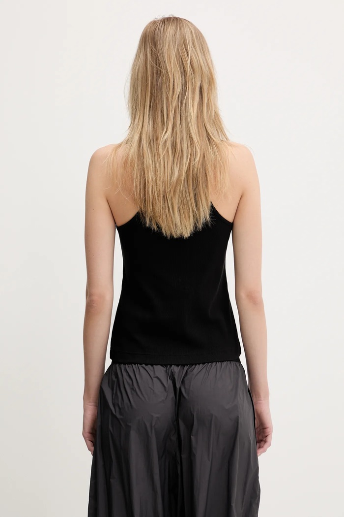 Clothing Palm Angels top Classic Logo Rib PWAC020C99FAB0011003 black