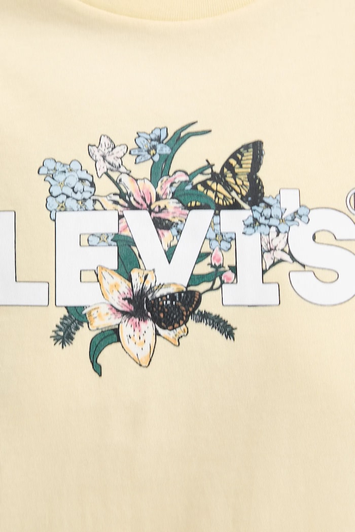 Levi's t-shirt bawełniany THE PERFECT TEE 17369.3019 żółty