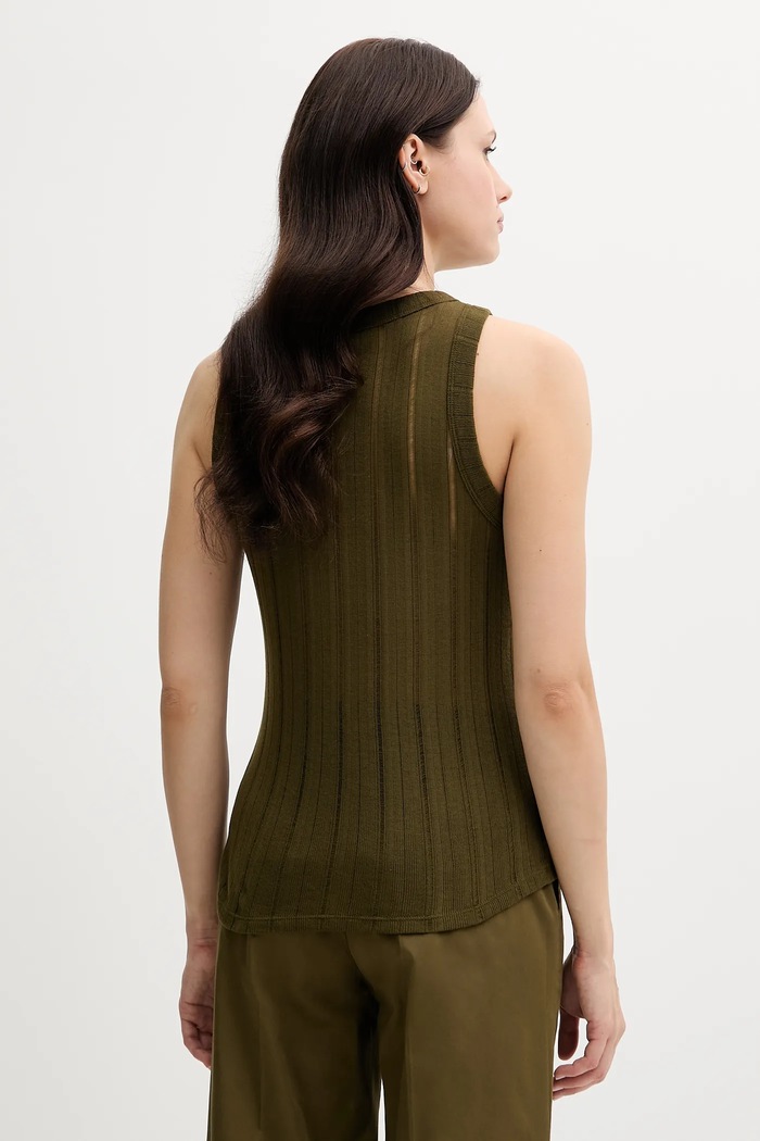 Îmbrăcăminte Sisley Top 31WELH00X verde