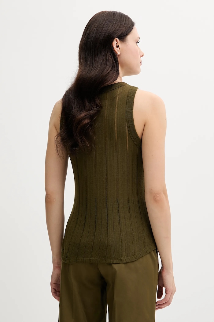 Îmbrăcăminte Sisley Top 31WELH00X verde