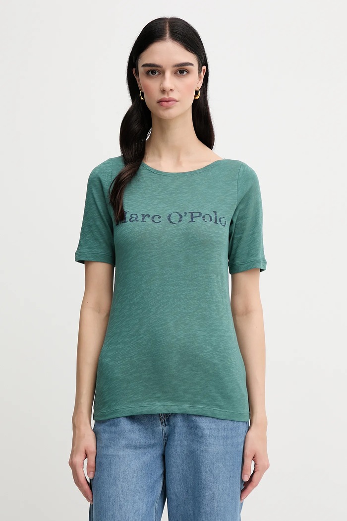 Marc O'Polo tricou print verde 504226151231