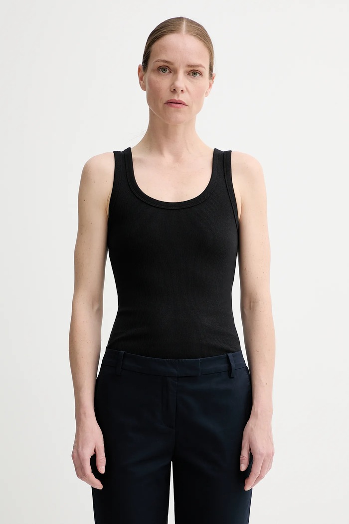 Top Marc O'Polo slim čierna 504231150107