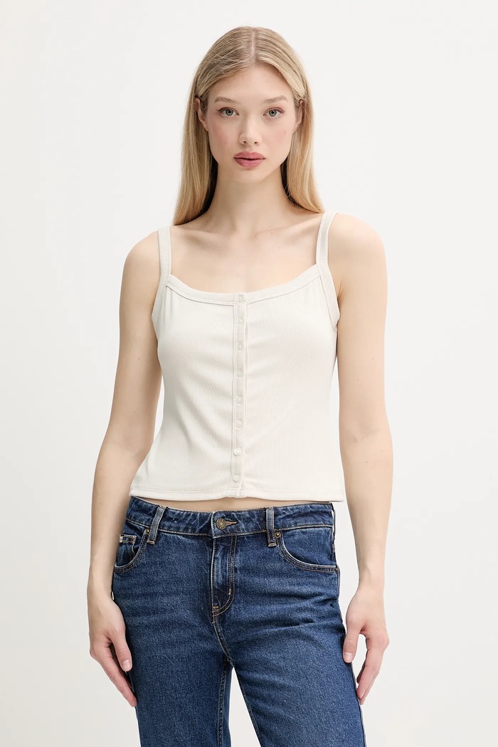 Abercrombie & Fitch top uni bej KI139.5412.180