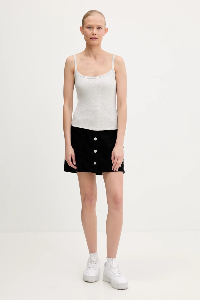 Hollister Co. Top KI339.1261.112 szary SS25
