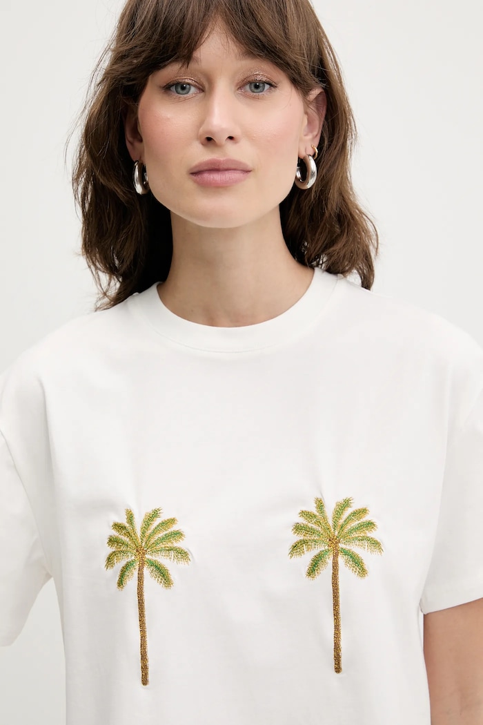 Never Fully Dressed t-shirt fehér NFDTO1726