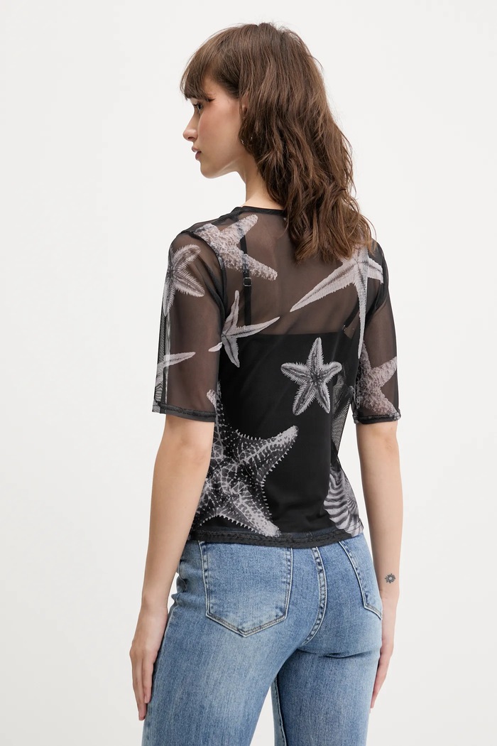 Ruházat Never Fully Dressed t-shirt NFDTO1757 fekete