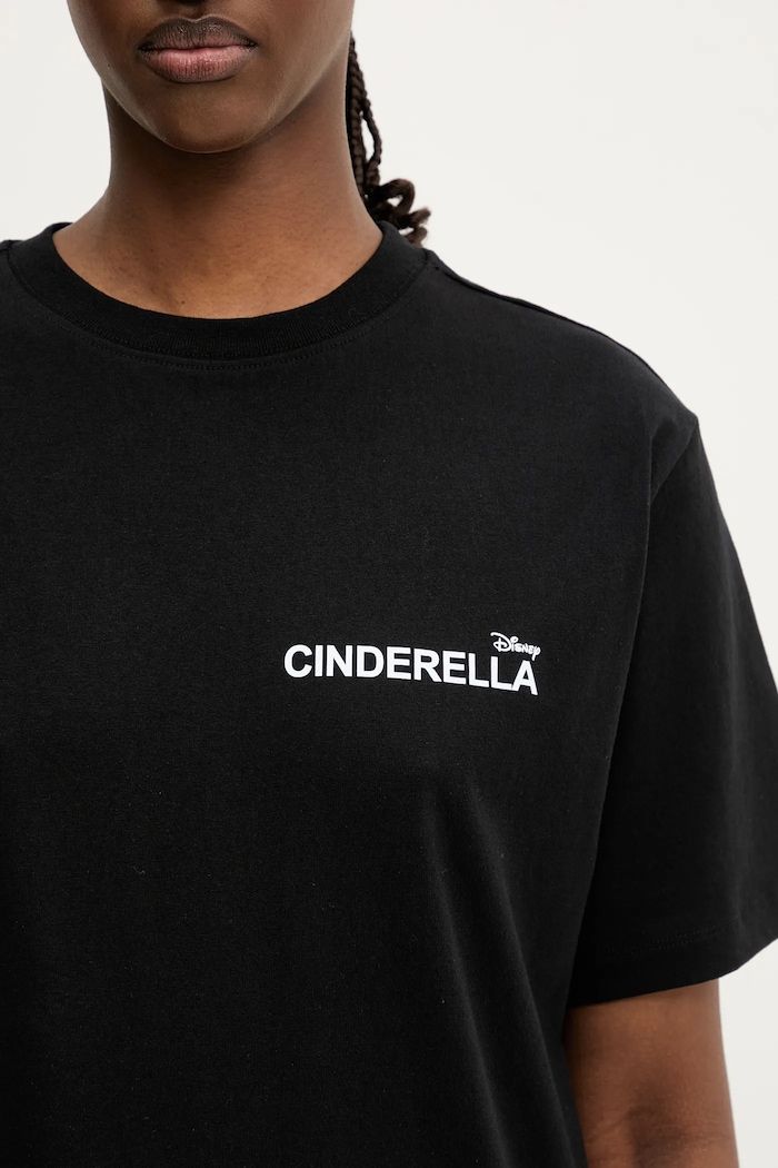 Bavlnené tričko Coperni x Disney Cinderella čierna DJS03F5036CIN