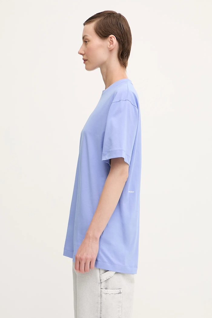 Pangaia cotton t-shirt Midweight T-shirt 10000287. violet SS25