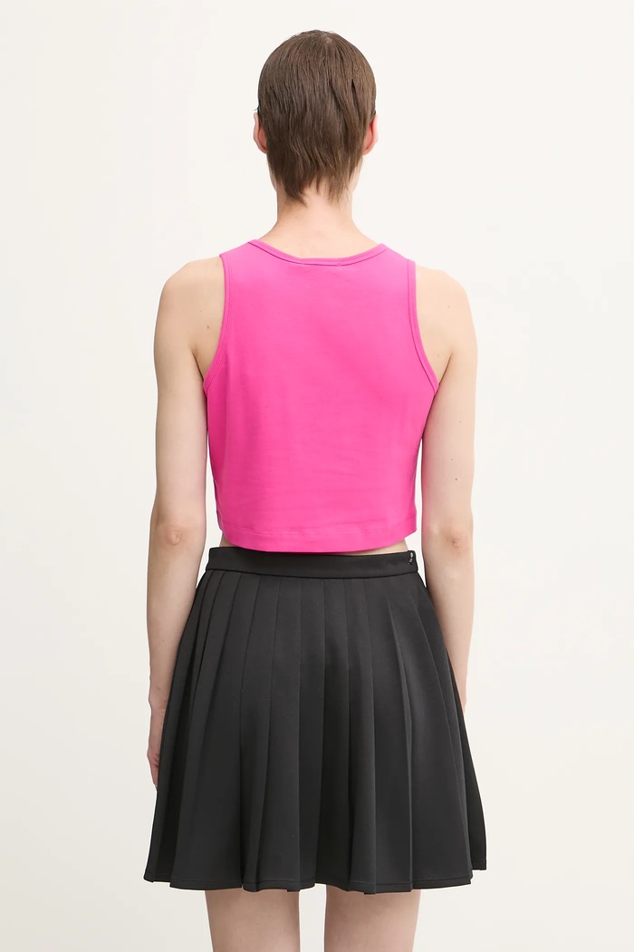 Clothing Pangaia top Cotton-Stretch Tank Top 10002428 pink