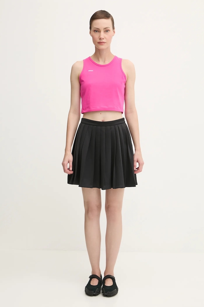 Pangaia top Cotton-Stretch Tank Top 10002428 pink