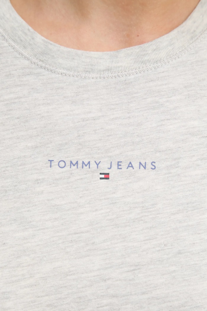 Μπλουζάκι Tommy Jeans γκρί DW0DW21964