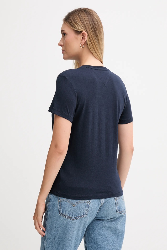 Tričko Tommy Jeans DW0DW21964 tmavomodrá AW25