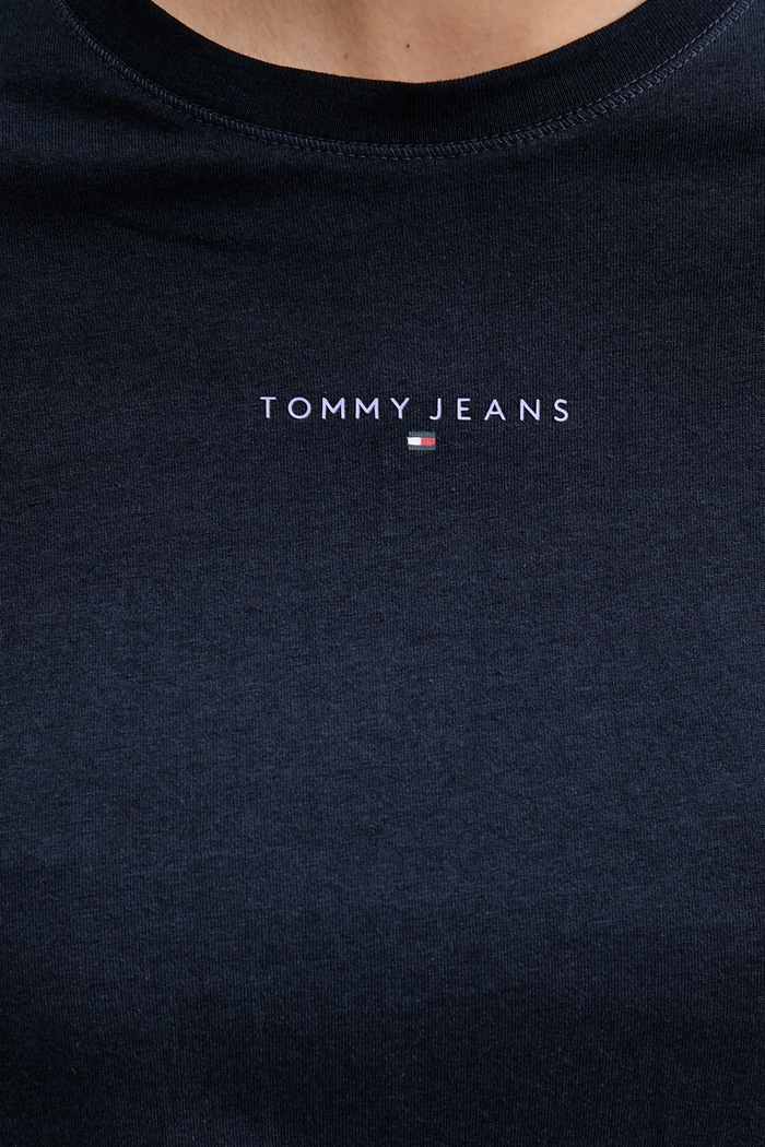 Tričko Tommy Jeans tmavomodrá DW0DW21964
