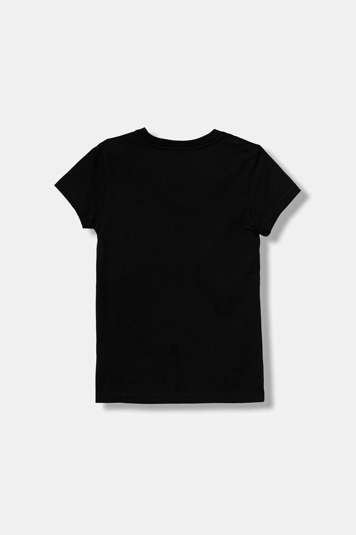 T-shirt bawełniany dziecięcy 2-pack Calvin Klein Jeans czarny IG0IG02799.128.176.PPYA